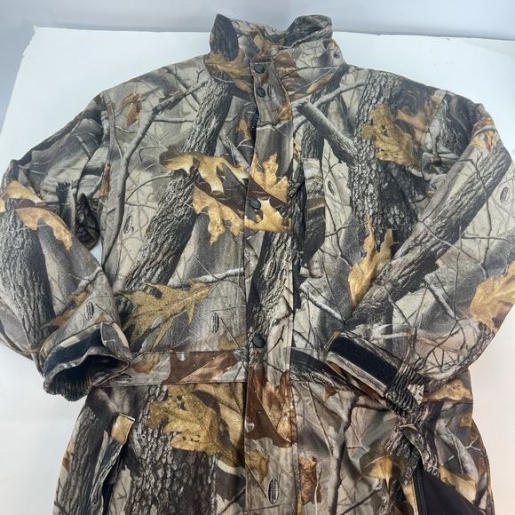 Cabela's Other - Cabelas Herters Men's Size M Coveralls‎ Realtree Camo Insulated Hunting Jumpsuit